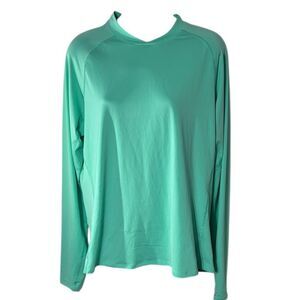 Stio women’s xl mint green long sleeve top outdoor gorpcore athletic